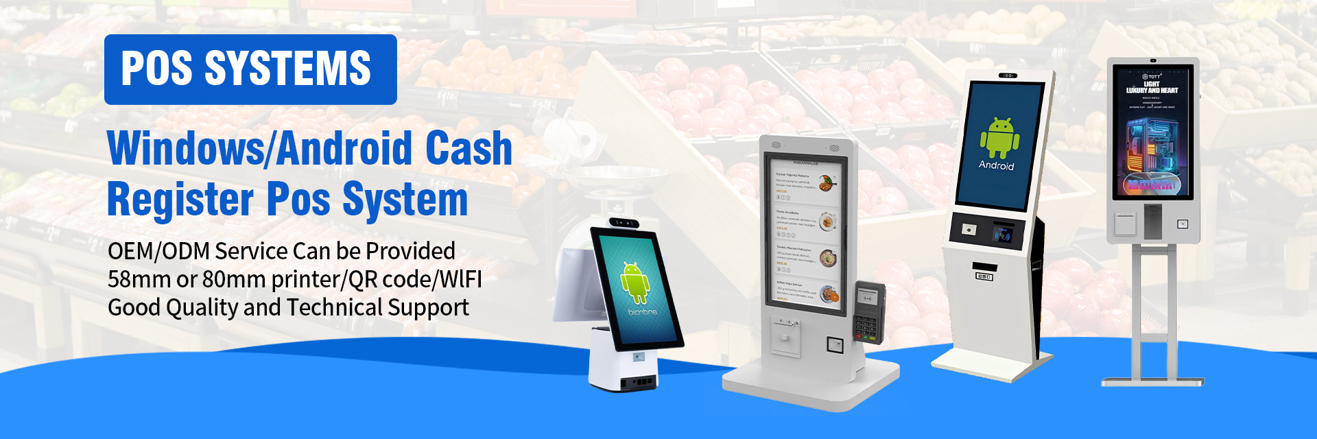 คุณภาพ มอนิเตอร์ POS หน้าจอสัมผัส โรงงาน