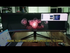 49 นิ้ว 5K 75hz LCD LED Curved Monitor PC คอมพิวเตอร์ มอนิเตอร์เกม