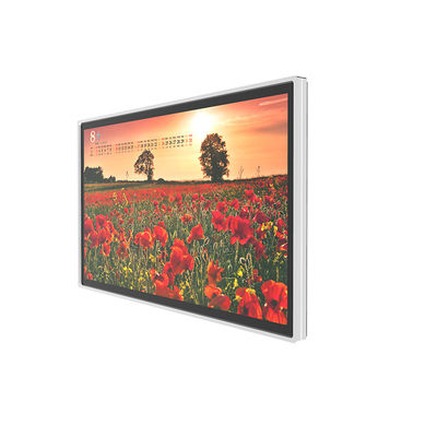 เครื่องคอมพิวเตอร์ออนไลน์ 55 นิ้ว All In One คอมพิวเตอร์ IP65 Digital Signage มอนิเตอร์จอสัมผัส