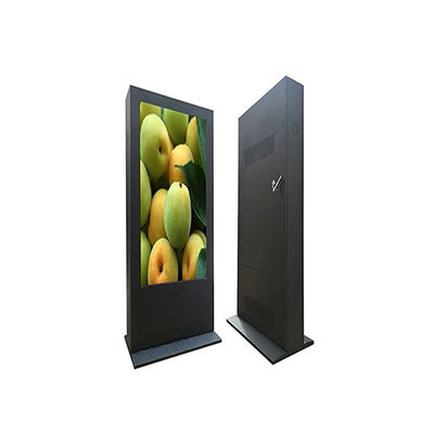 โรงงาน 43 นิ้วภายใน Android Wifi วิดีโอทัชสกรีน Digital Signage LCD Floor Standing Advertising Display