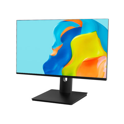 ยกและหมุน LCD LED โมเนอร์คอมพิวเตอร์สํานักงาน 23.8 24 นิ้ว IPS มอนิเตอร์จอไร้กรอบ
