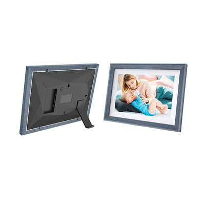 ปรับแต่ง 13.3 นิ้ว 1366 X 768P HDR Digital Display Frame มัลติมีเดียลุป Digital Picture Frame