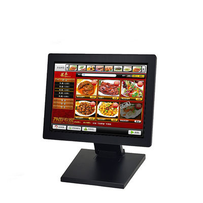 มอนิเตอร์จอสัมผัส 15 นิ้ว มอนิเตอร์ LCD สําหรับร้านอาหารและซุปเปอร์มาร์เก็ต