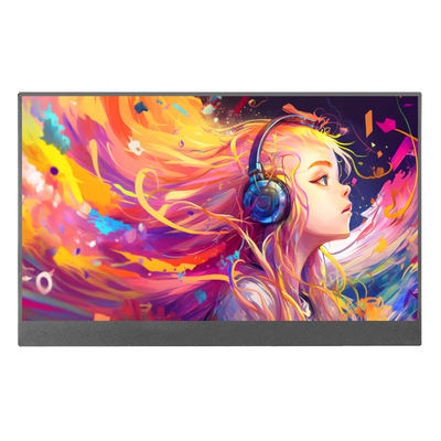 OEM 18.5 นิ้ว เกมส์จอ 1080P 144HZ IPS LCD Ultra Thin พกพา LED มอนิเตอร์
