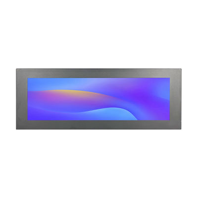 14.9 นิ้ว Ultra Strip Wide Stretched Bar โมเนอร์พาณิชย์ จอจอป้ายดิจิตอล จอ LCD โปรแกรมโฆษณา