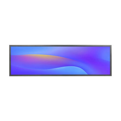 28.6 นิ้ว Ultra Wide Shelf Edge การโฆษณา Digital Signage Monitor ประเภท สกรีนจอ LED สตริคบาร์