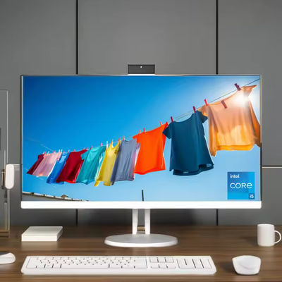 PC ทั้งหมดในเครื่องเดียว, หน้าจอ FHD ขนาด 23.8 นิ้ว, Intel Core I3/I5/I7, แรม 16GB, SSD ขนาด 1TB, เว็บแคม, WiFi, Window10, บ้าน/ธุรกิจ, ขาว