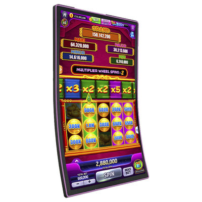 โรงงานอัตราสินค้า หน้าจอสัมผัสโค้ง หน้าจอเกมเกมเกมเกม LED Light Touch Screen 27 นิ้ว